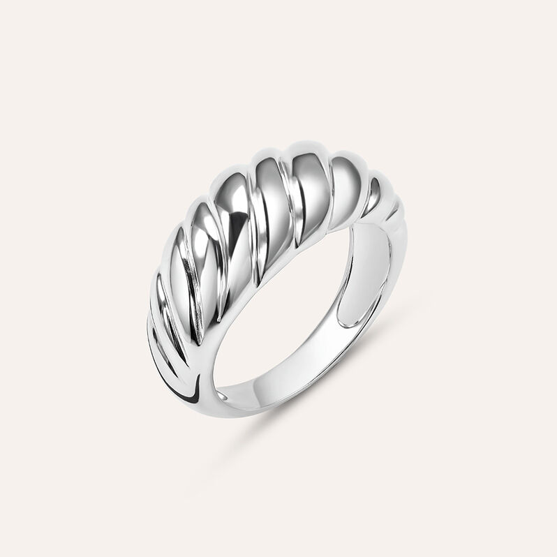 Anello Fascia Silver Collection Argento Rodiato - Anelli Donna | Stroili