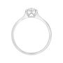 Anello Solitario Diamotion Oro Bianco Diamante