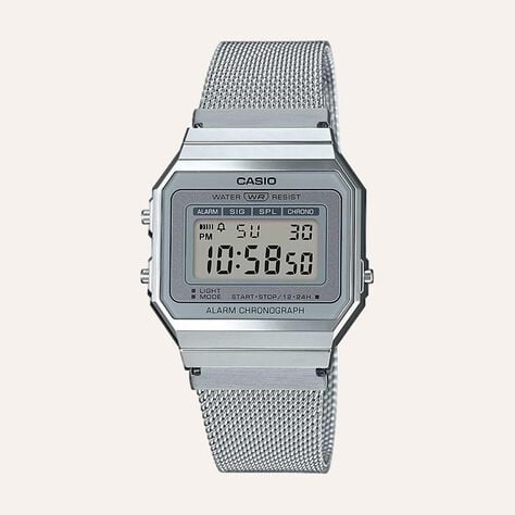 Orologio Al Quarzo Casio Vintage Collection A700wem-7aef - Orologi a Maglia Milanese Unisex | Stroili