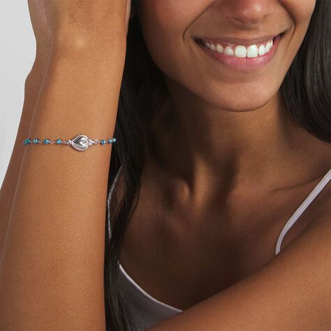 Bracciale Rosario Silver Soul Argento Rodiato Cristallo - Bracciali con Rosario Donna | Stroili