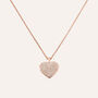 Collana Lady Phantasya Acciaio Rosa Cristallo