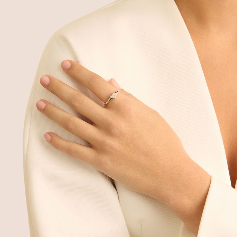 Anello Chevalier Silver Shine Argento Rodiato Cubic Zirconia - Anelli Donna | Stroili