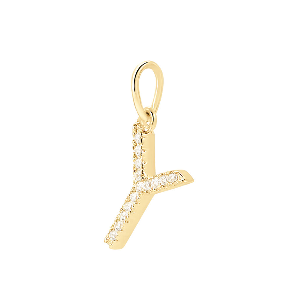 Pendente Poème Oro Giallo Cubic Zirconia - Ciondoli Donna | Stroili