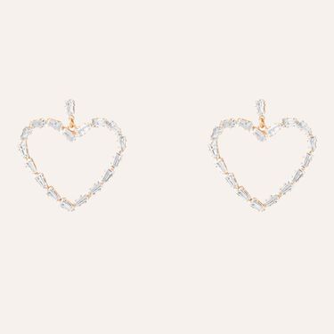 Orecchini Pendenti Romantic Shine Metallo Cristallo