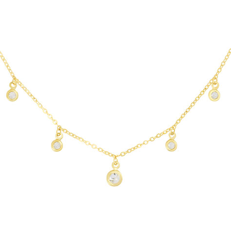 Collana Multi Punto Luce Claire Oro Giallo Cubic Zirconia - Collane Punto Luce Donna | Stroili