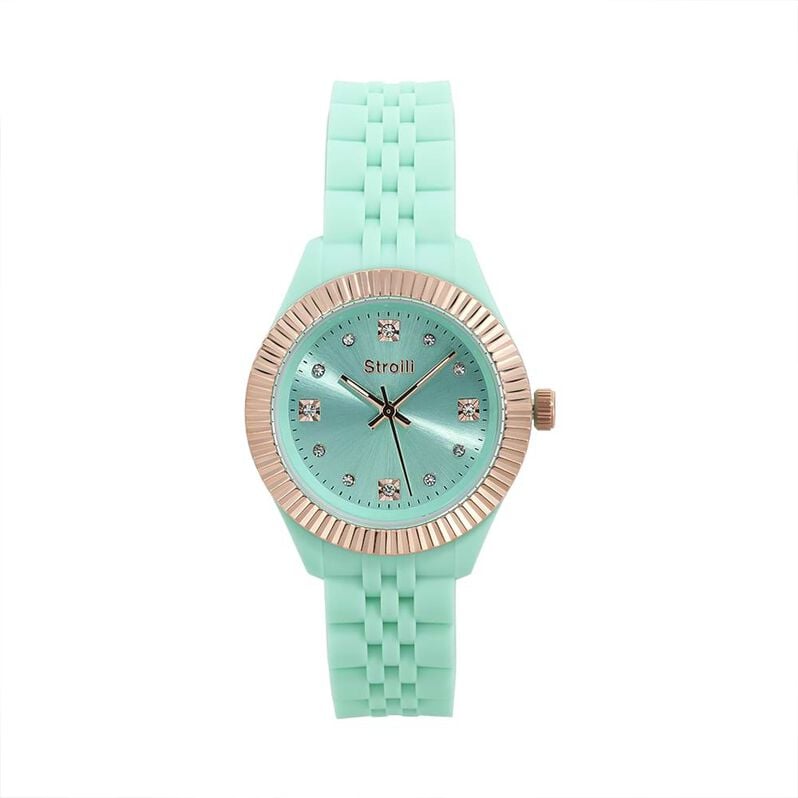 So Classy 3H acquamarina con cinturino acquamarina ipr - Orologi per Prima Comunione Donna | Stroili
