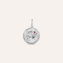 Pendente Love Beats Argento Rodiato Cubic Zirconia