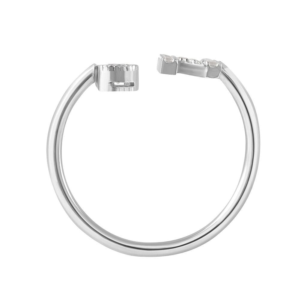 Anello Fantasia Silver Moments Argento Rodiato Cubic Zirconia - Anelli con Pietre Donna | Stroili