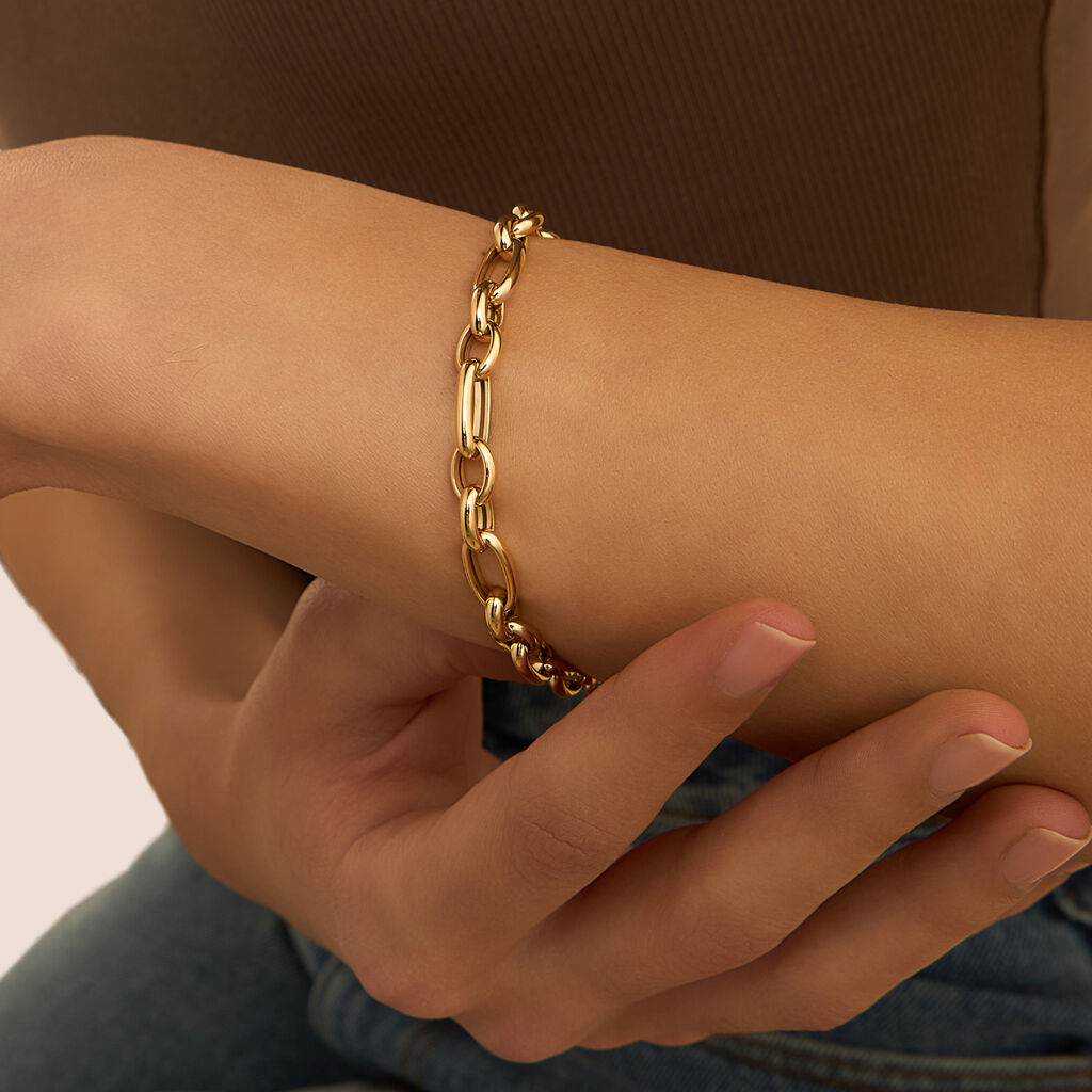 Bracciale Catena Gold Essence Oro Giallo - Bracciali Donna | Stroili
