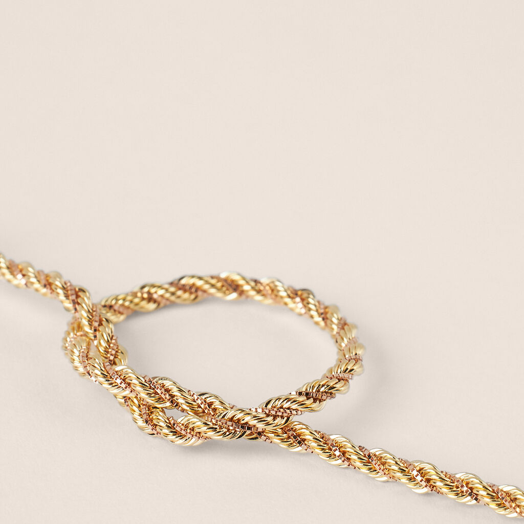 Bracciale Catena Colette Oro Bicolore - Bracciali Donna | Stroili