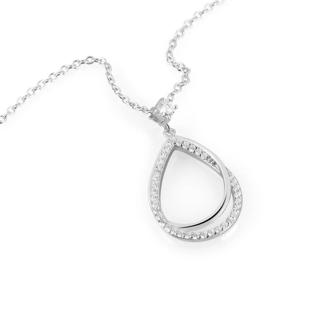 Collana Silver Shine Argento Rodiato Cubic Zirconia - Collane Donna | Stroili