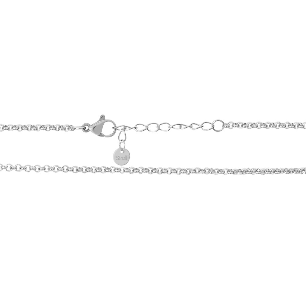 Collana Lady Phantasya Acciaio Cristallo - Collane Donna | Stroili