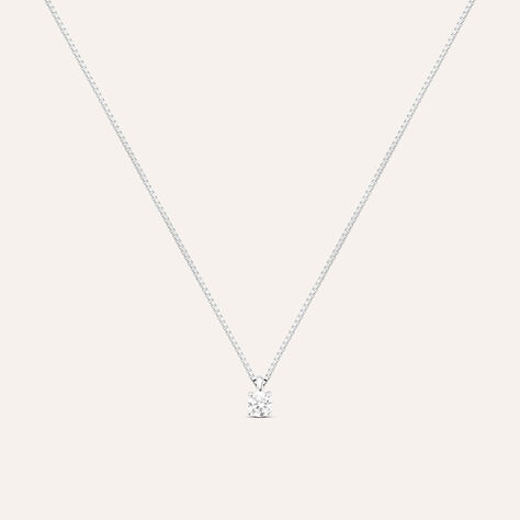 Collana Punto Luce Firmamenti Oro Bianco Diamante - Collane Punto Luce Donna | Stroili