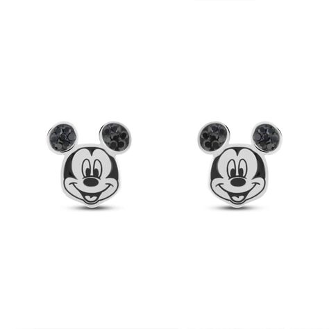 Orecchini Lobo Mickey Mouse & Friends Acciaio Cristallo - Orecchini a Lobo Donna | Stroili