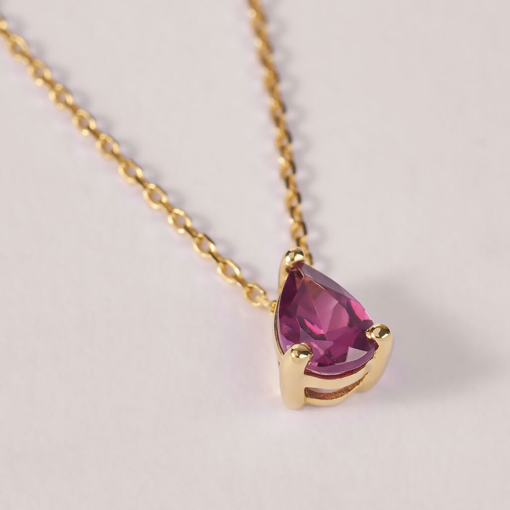 Collana Punto Luce Jasmine Oro Giallo Rodolite - Collane Punto Luce Donna | Stroili