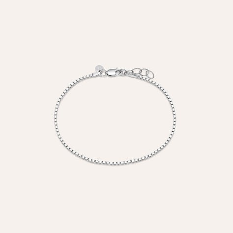 Bracciale Catena Gentleman Argento Rodiato - Gioielli Uomo | Stroili