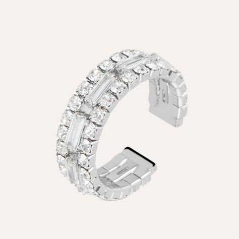 Anello Fantasia Romantic Shine Metallo Cristallo - Anelli con Pietre Donna | Stroili