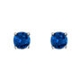 Orecchini Lobo Punto Luce Silver Rainbow Argento Rodiato Cubic Zirconia