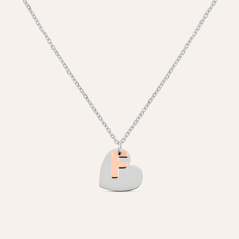 Collana Sunrise Acciaio Bicolore Bianco / Rosa - Collane Donna | Stroili