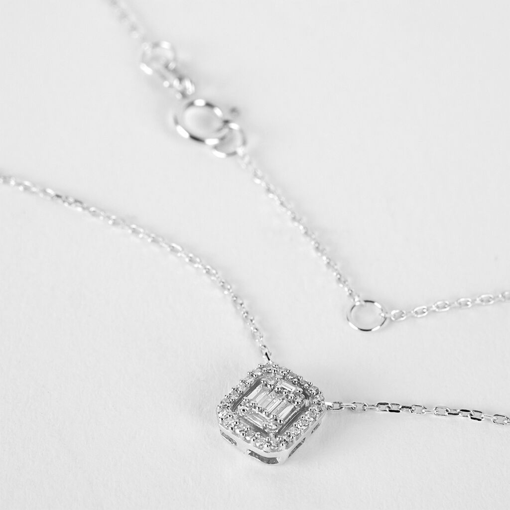 Collana Sophia Oro Bianco Diamante - Collane Donna | Stroili