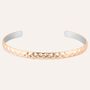 Bangle Lady Code Acciaio Bicolore Diamantato