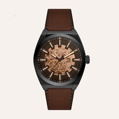 Orologio Meccanico Fossil Everett Me3207 - Orologi solo Tempo Uomo | Stroili