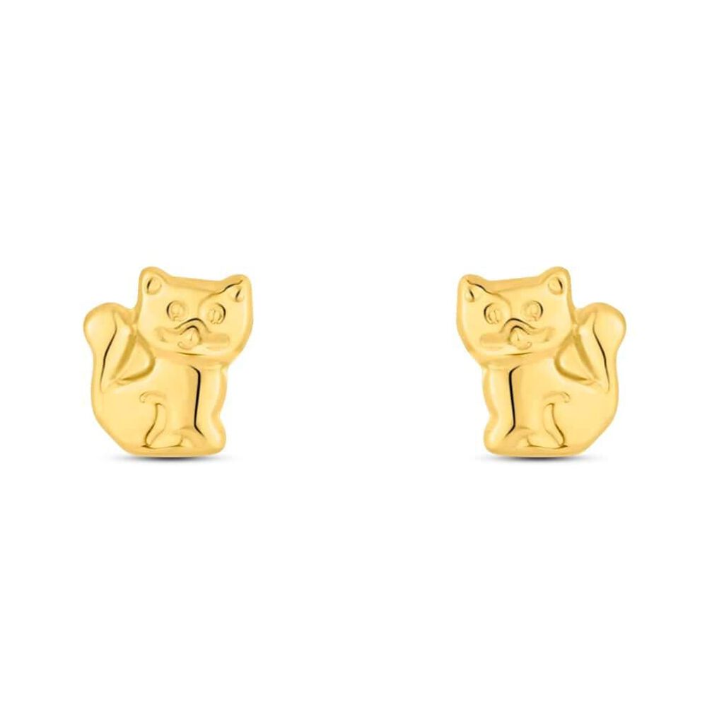 Orecchini Lobo Bon Ton Oro Giallo - Orecchini a Lobo Donna | Stroili