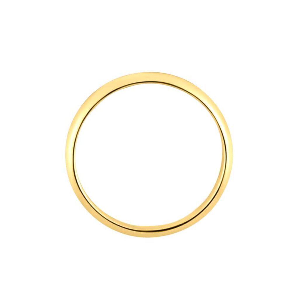 Fede Classica Leggera 2.5 mm Oro Giallo - Anelli con Incisione Unisex | Stroili