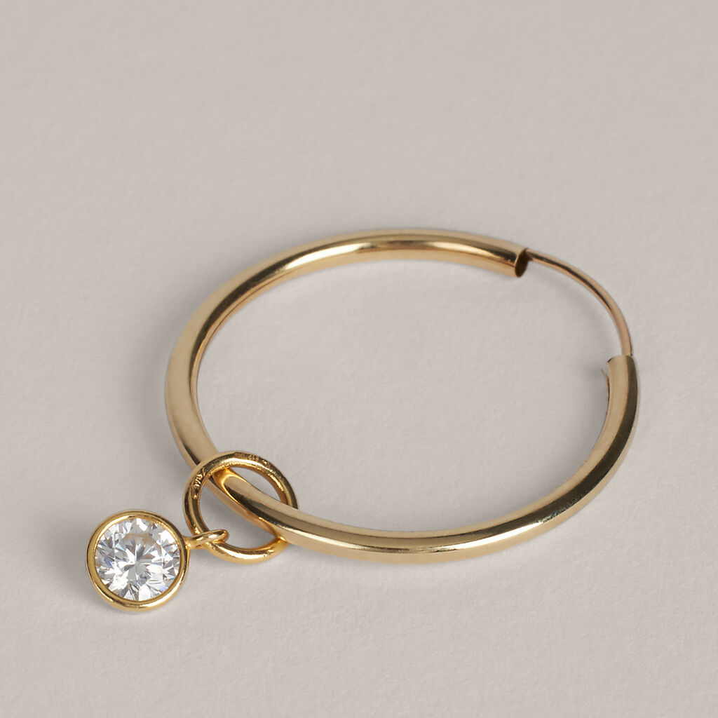 Charm Toujours Oro Giallo Cubic Zirconia - Orecchini Componibili Donna | Stroili