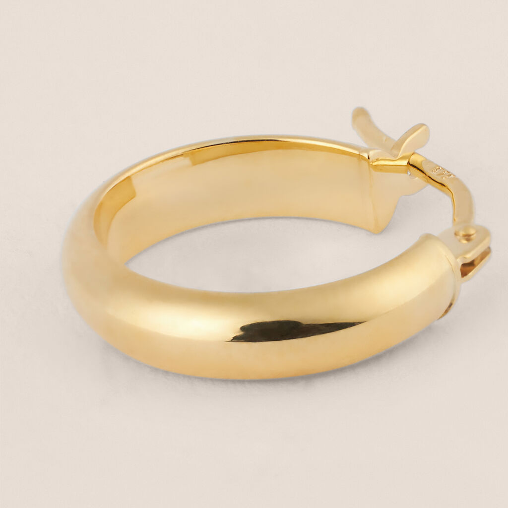 Orecchini A Cerchio Toujours Oro Giallo