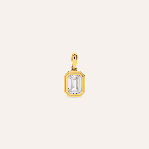 Pendente Po&egrave;me Oro Giallo Cubic Zirconia - Ciondoli Donna | Stroili