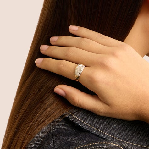 Anello Fascia Sophia Oro Giallo Diamante - Anelli con Pietre Donna | Stroili