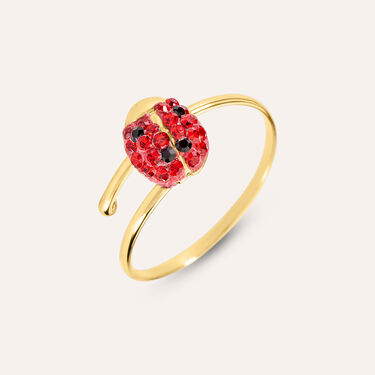 Anello Fantasia Mon Petit Oro Giallo Cristallo