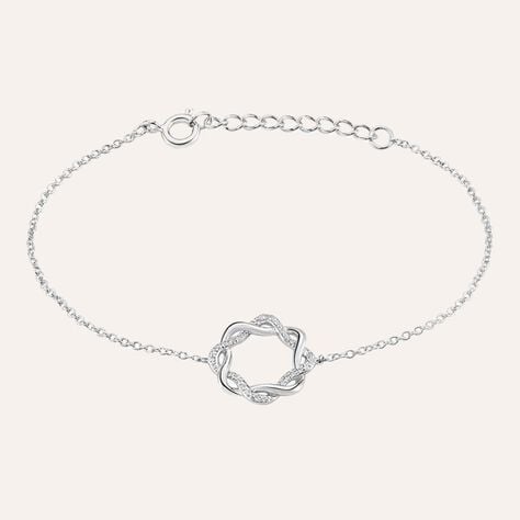 Bracciale Silver Shine Argento Rodiato Cubic Zirconia - Bracciali Donna | Stroili