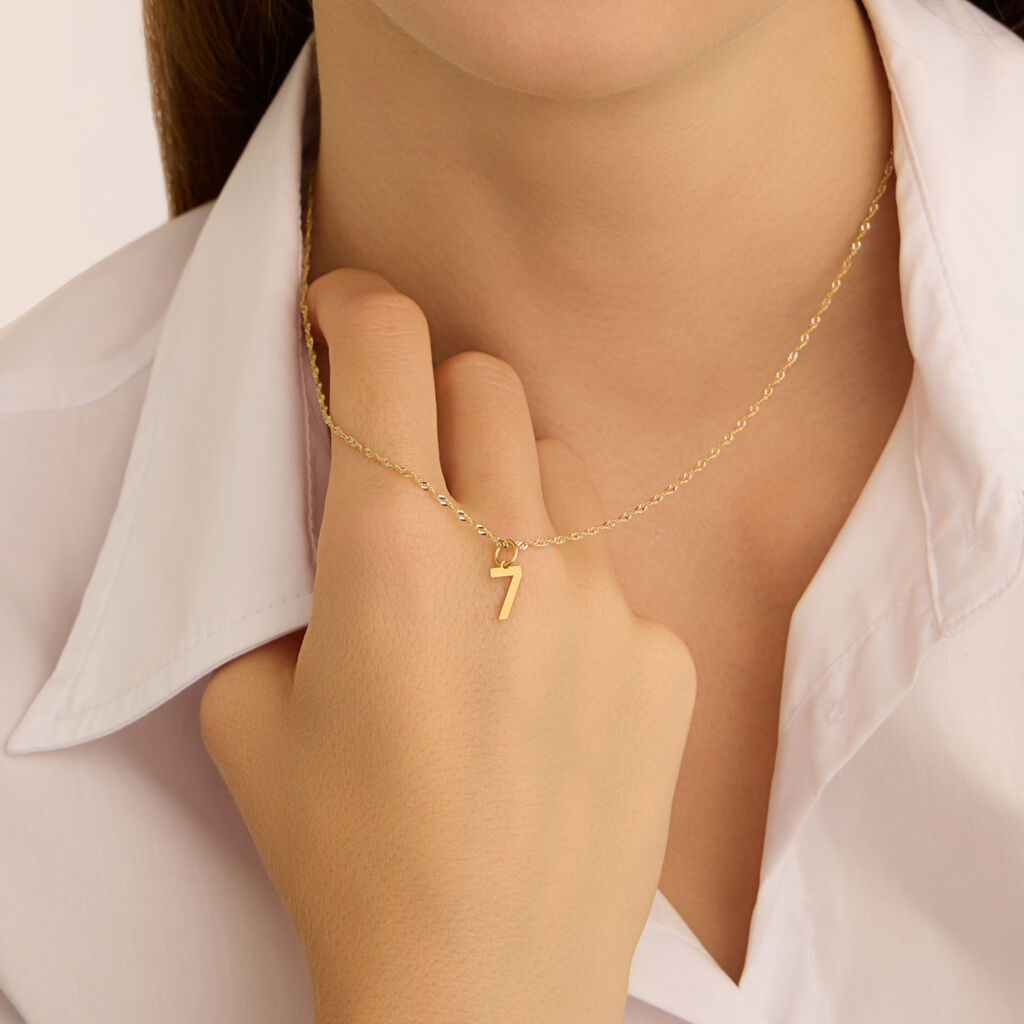 Pendente Poème Oro Giallo