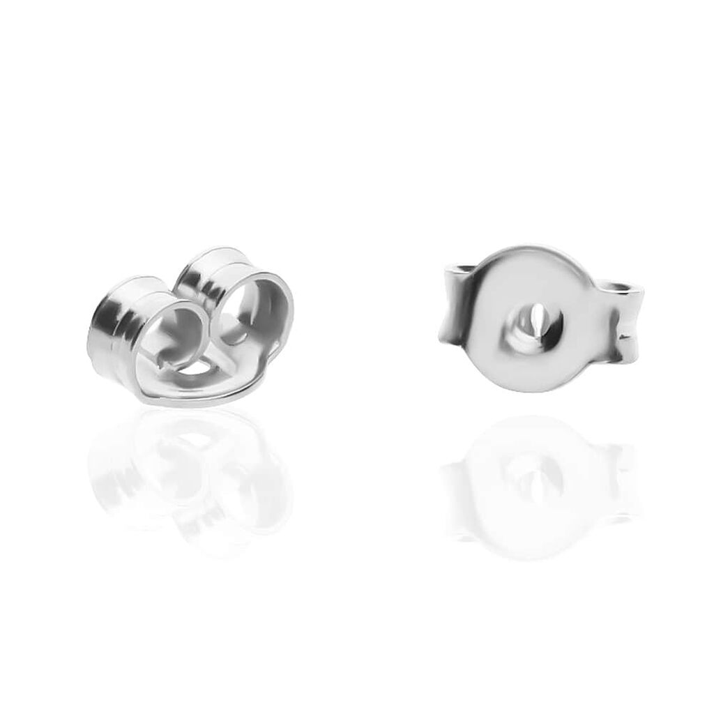 Chiusura a farfallina in oro bianco - Servizi & Pulizia Unisex | Stroili