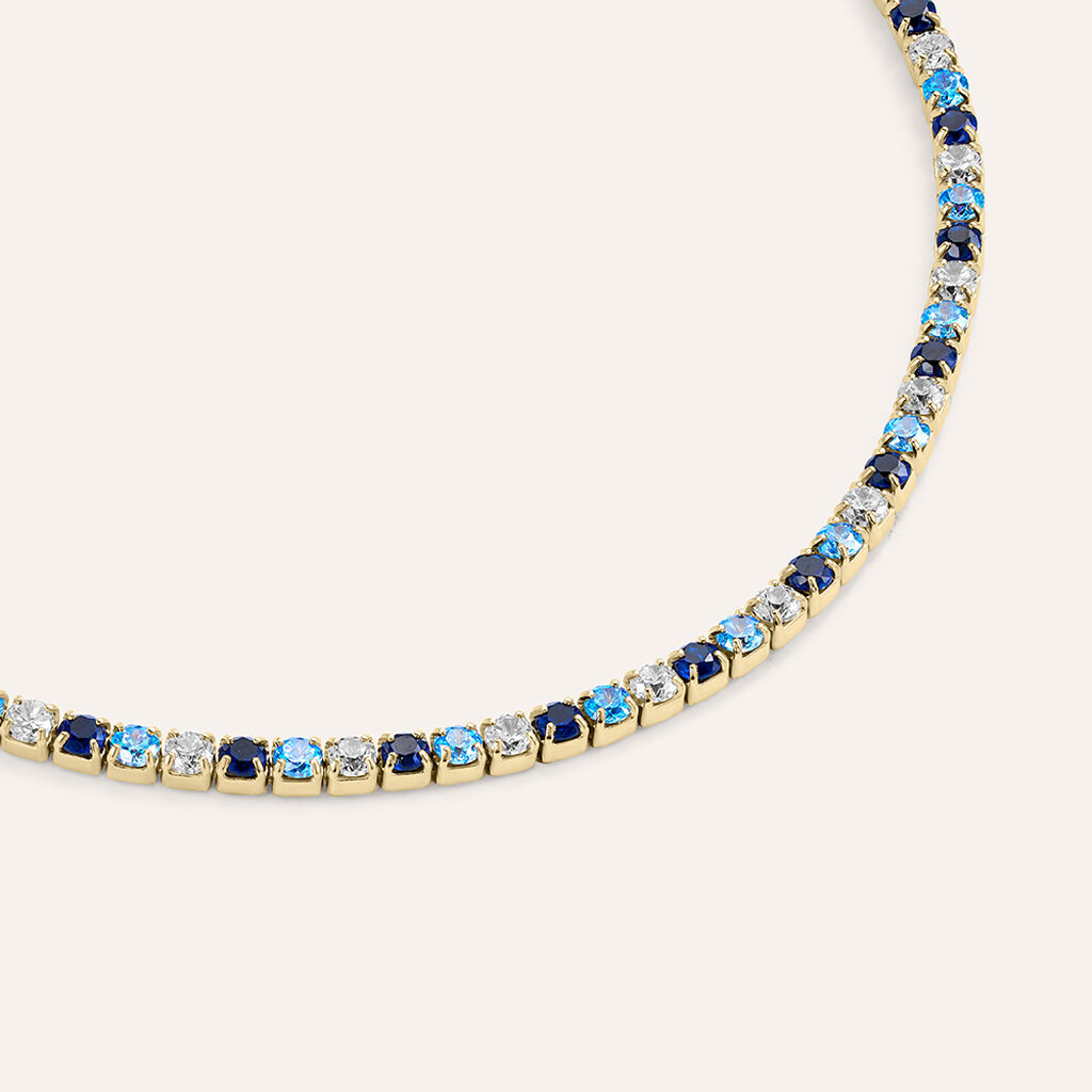 Bracciale Tennis Golden Dream Placcato Oro Giallo Cubic Zirconia