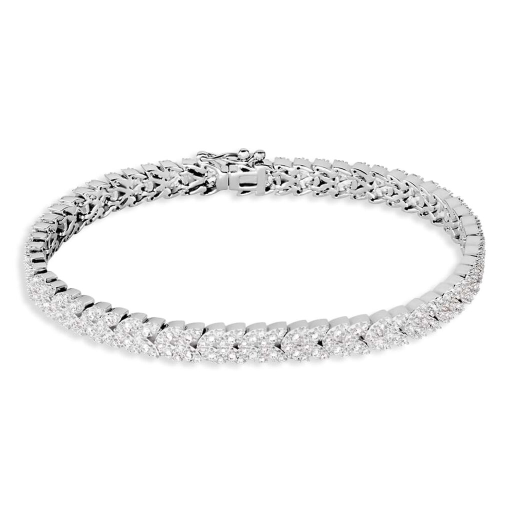 Bracciale Tennis Silver Elegance Argento Rodiato Cubic Zirconia - Bracciali Tennis Donna | Stroili