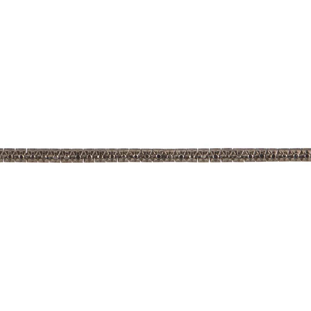 Bracciale Tennis L'homme Diamant Oro Bianco Diamante - Bracciali Tennis Uomo | Stroili