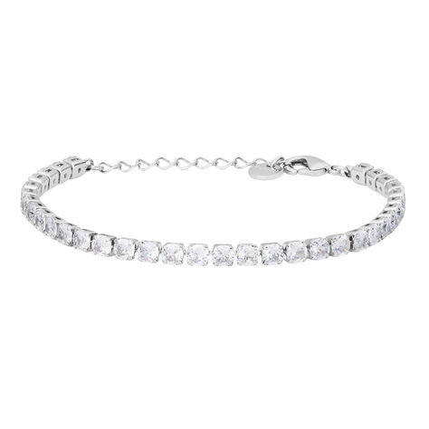 Bracciale Tennis Romantic Shine Metallo Cristallo - Bracciali Tennis Donna | Stroili