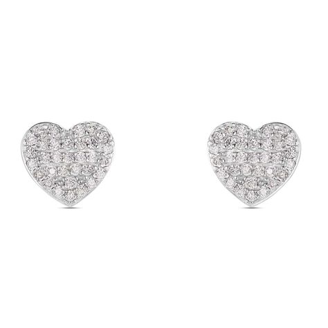 Orecchini Lobo Silver Moments Argento Rodiato Cubic Zirconia - Orecchini a Lobo Donna | Stroili
