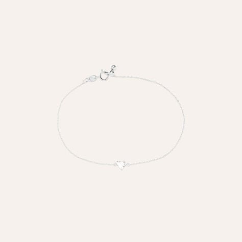 Bracciale Punto Luce Claire Oro Bianco Cubic Zirconia - Bracciali Amicizia Donna | Stroili