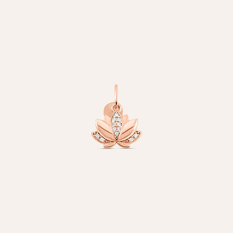 Pendente Love Beats Argento Rosa Cubic Zirconia - Ciondoli Donna | Stroili