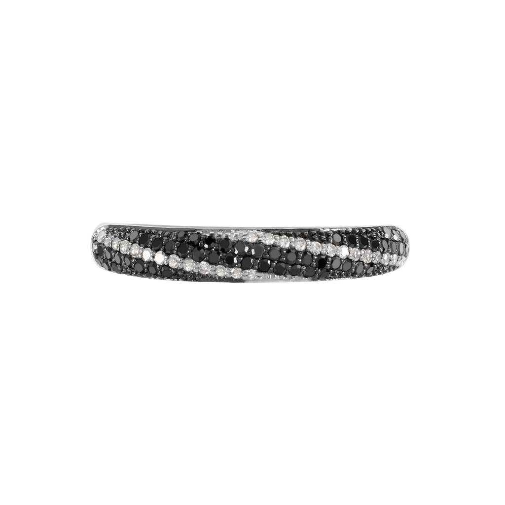 Anello Fascia Sophia Oro Bianco Diamante - Anelli con Pietre Donna | Stroili