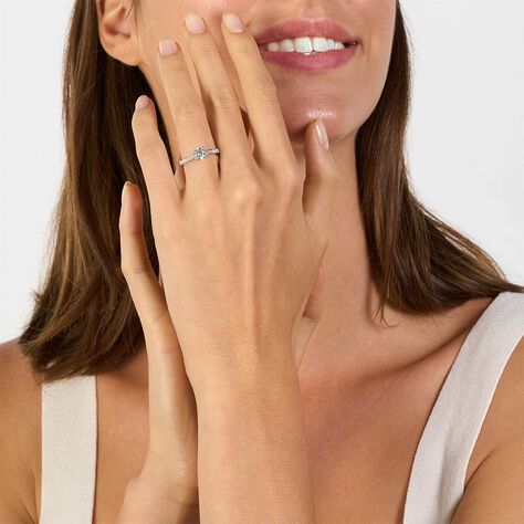 Anello Solitario Diamade Oro Bianco Diamante Lab-Grown - Anelli con Pietre Donna | Stroili