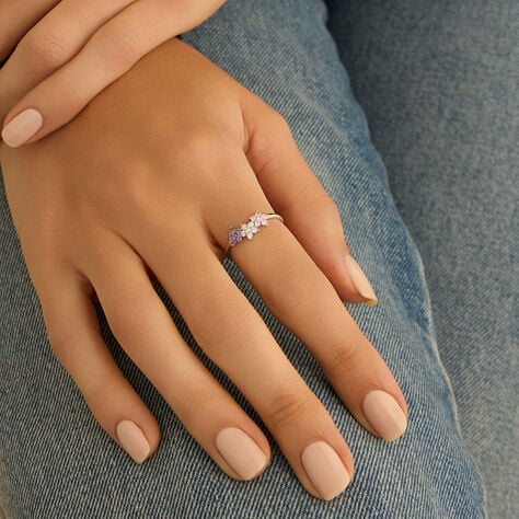 Anello Fantasia Silver Shine Argento Rodiato Cubic Zirconia - Anelli con Pietre Donna | Stroili