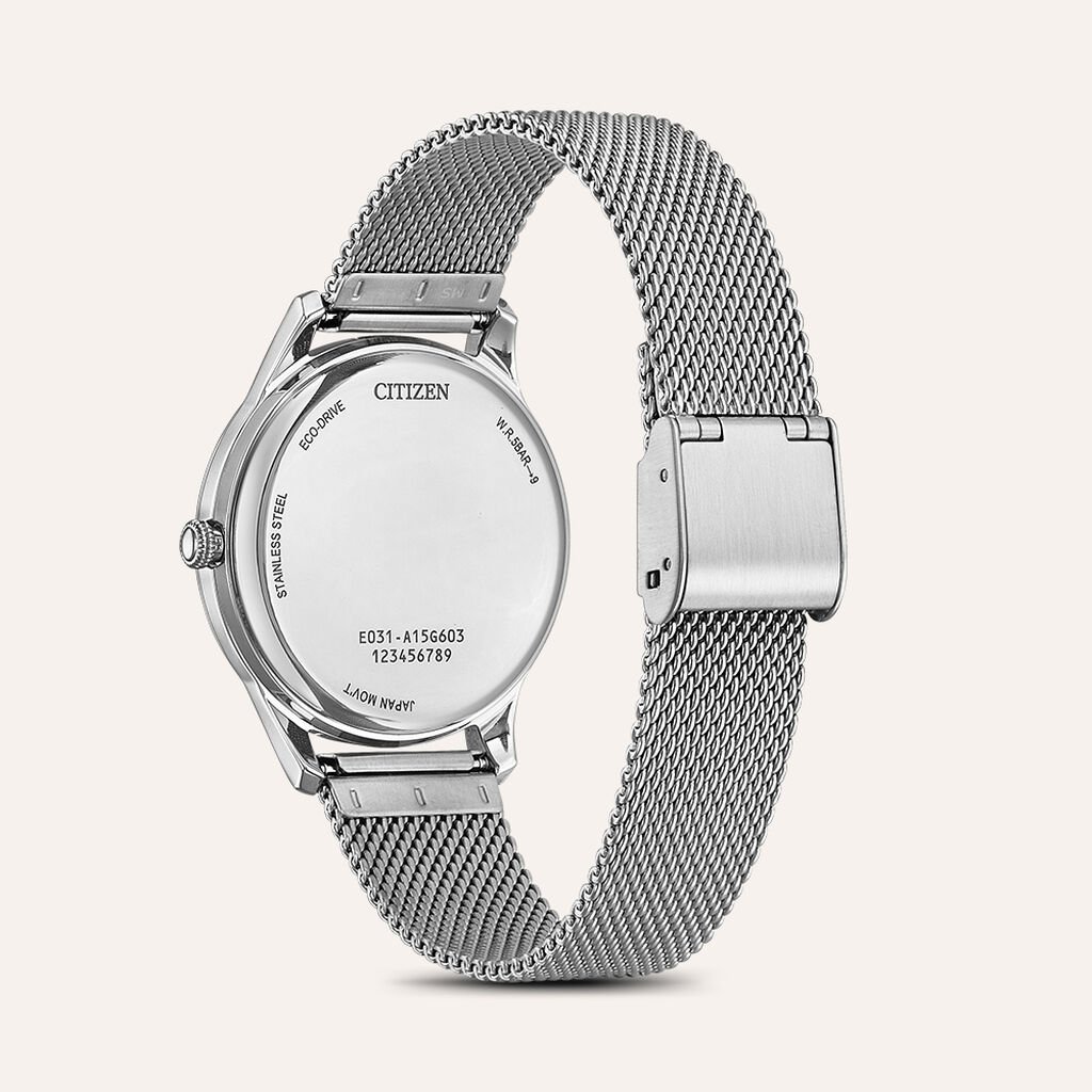 Orologio Eco Drive Citizen Ore Felici Em1220-82a