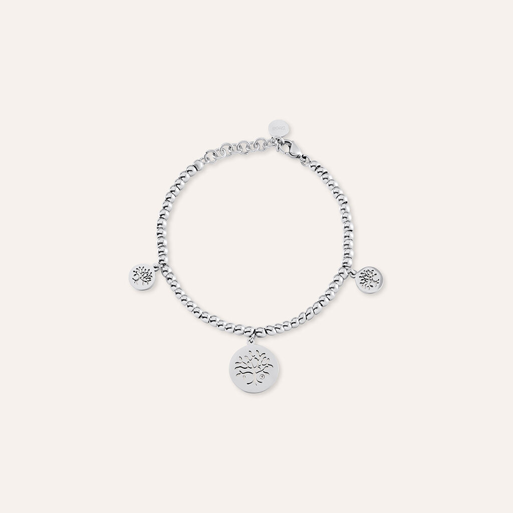 Bracciale Lady Chic Acciaio Cristallo - Bracciali Donna | Stroili
