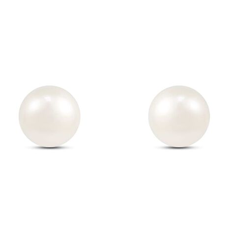 Orecchini Lobo Bon Ton Oro Giallo Perla D'Acqua Dolce - Orecchini a Lobo Donna | Stroili