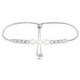 Bracciale Silver Pearls Argento Rodiato Perla sintentica